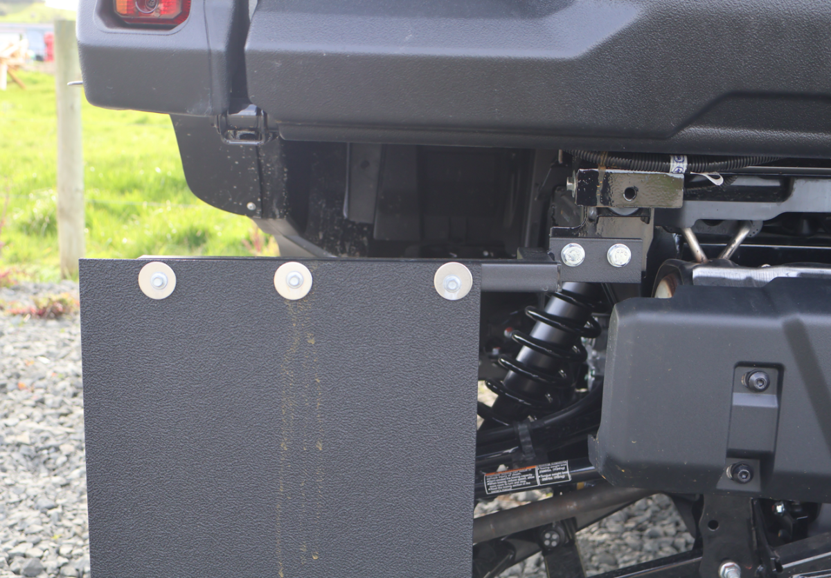 Pioneer 1000-3 Rear Mudflap Kit